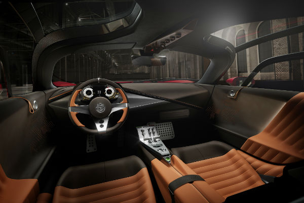 2028 Alfa Romeo 4E Spider Interior